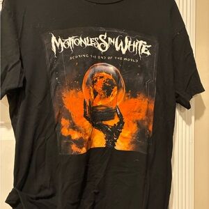 Motionless In White Scoring The End Of The World track list shirt